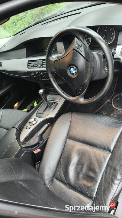 BMW E60 m54b30 cala na części benzyna Wołomin sprzedam