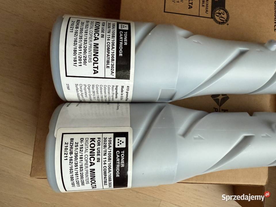 Toner zamiennik TN114 2x413g firmy Katun Tychy sprzedam