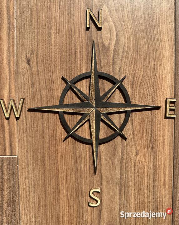 Czarna nowa drewniana mapa świata 150x90