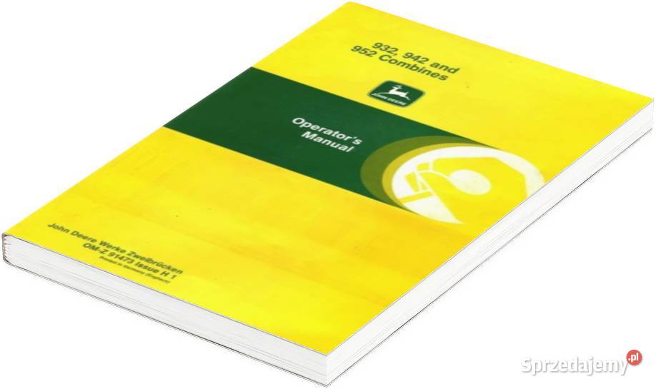 Greenstar John Deere Instrukcja katalog obsługi