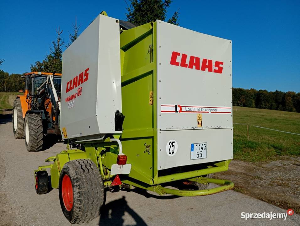 Prasa rolująca Claas Variant 180 szeroki Łagów
