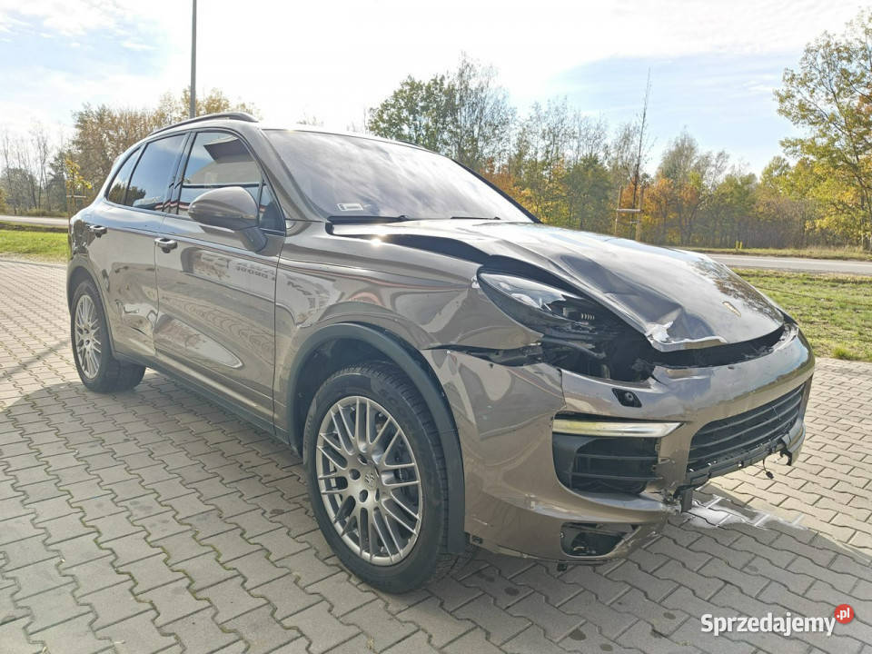 Porsche Cayenne Salon Polska 1 właściciel elektrochrom. lusterko wst. Karczew