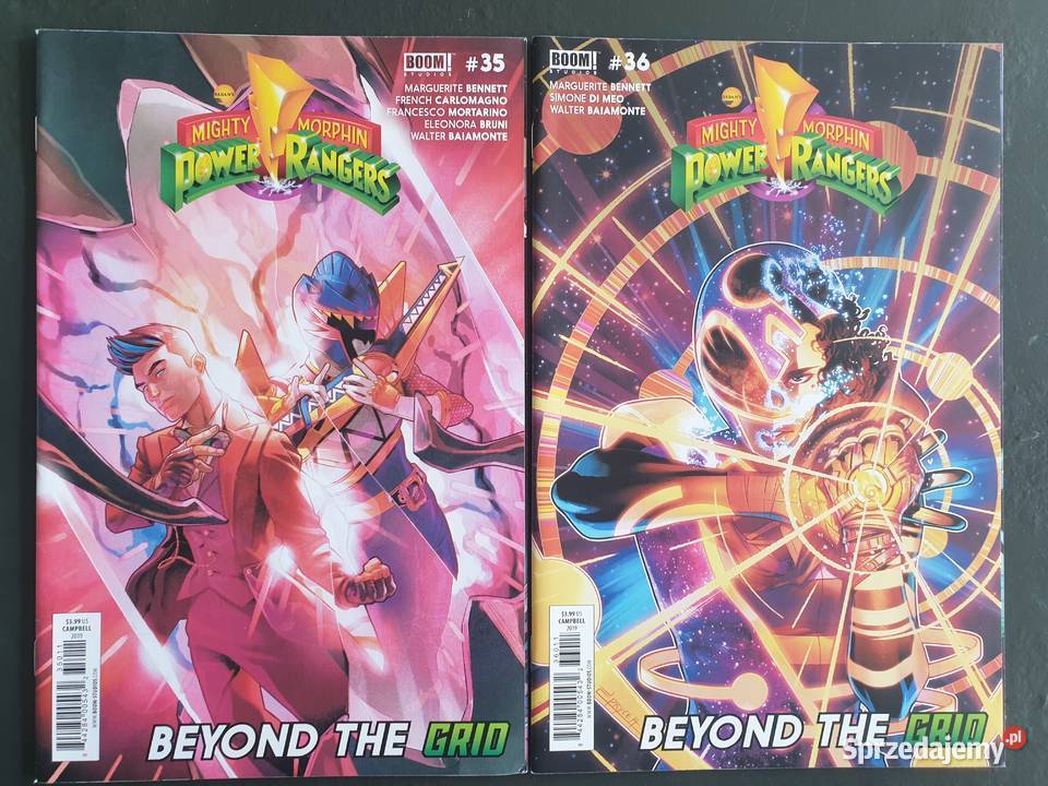 Power Rangers kolekcja 18 komiksów USA Gdynia