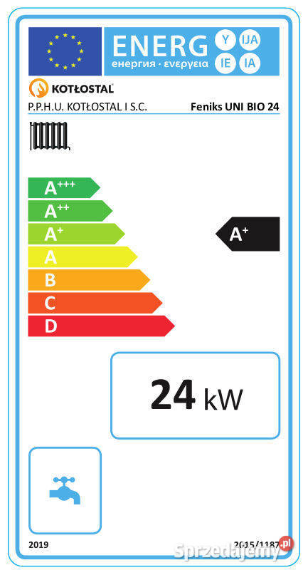 Kocioł co Feniks Uni Bio 24 kW pellet piec sprzedam