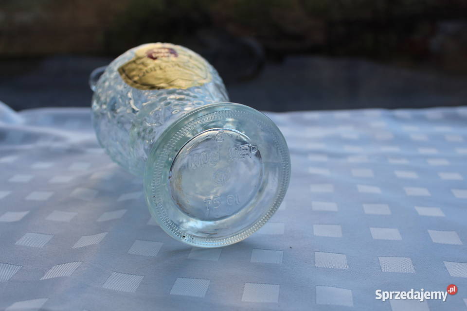 Malaga Z Korkiem Ozdobna Wazon Butelka Szklana Bielsko-Biała