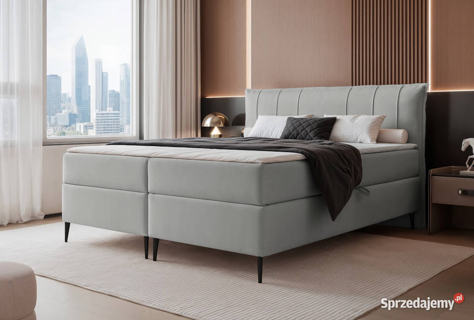 Łóżko kontynentalne z pojemnikiem Suzi różne Łóżka Tarchały Małe sprzedam