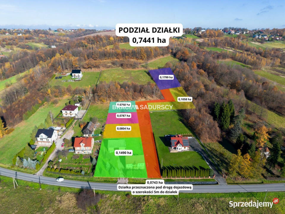 sprzedaży gruntu 804m2 Leńcze sprzedam