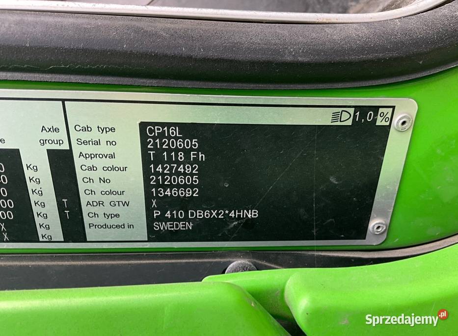 Smieciarka Geesink Norba 21m3 Scania P410