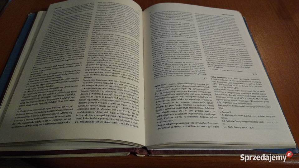 Mała encyklopedia logiki red Witold Marciszewski Gdańsk