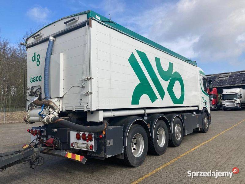 Wywrotka do zboza Scania z wydmuchem odkurzacz 851000km Biała Podlaska