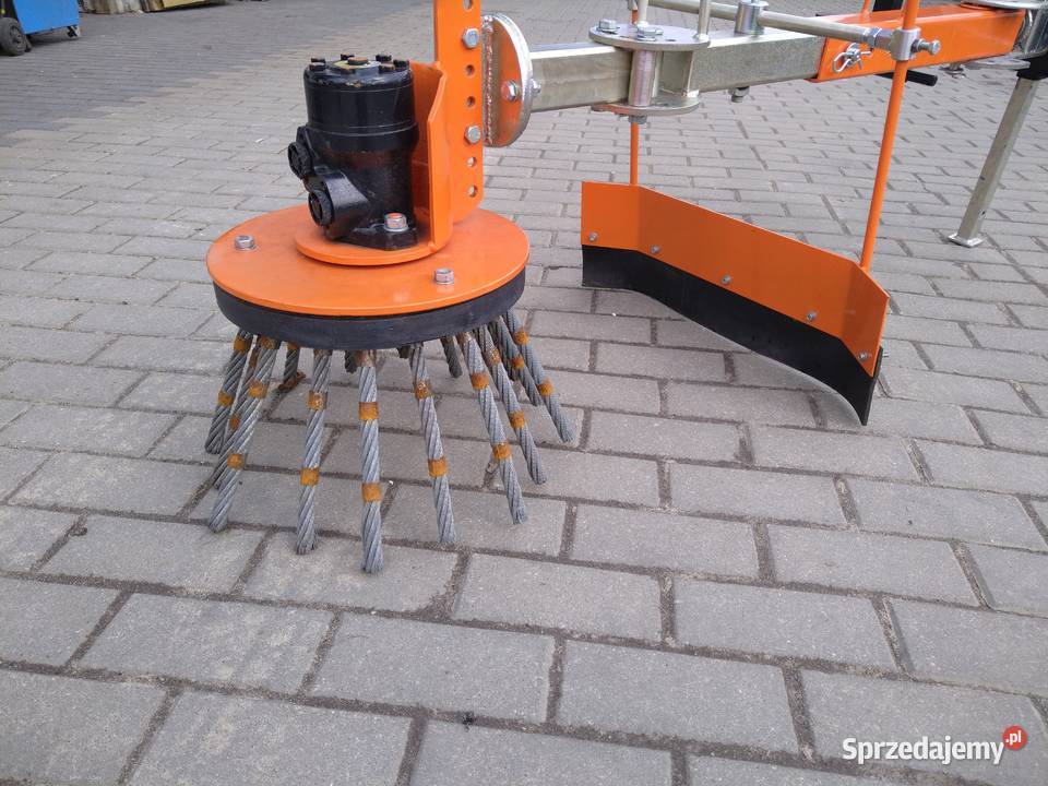 Odchwaszczarka rotacyjna szczotka do chwastów Siedlce