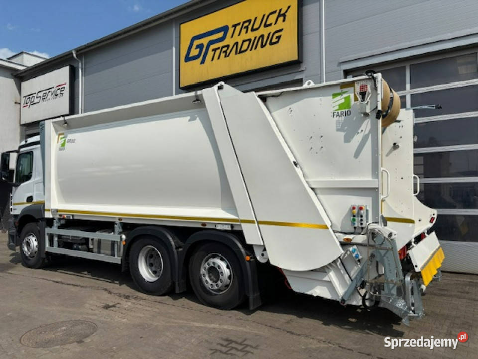 śmieciarki Mercedes Actros Actros zabudowa Sokołów