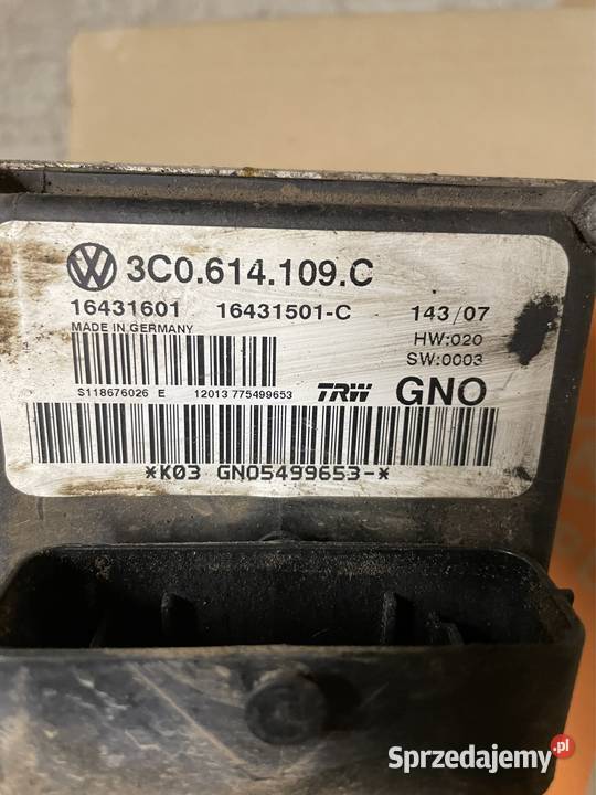 Pompa hamulcowa sterownik abs VW Passat b6 20Tdi pompy hamulcowe Bełchatów