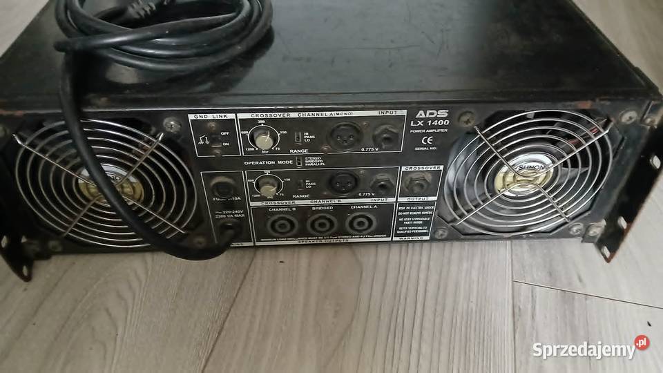 Koncowka mocy wzmacniacz estradowy ADS 1400LX Zwoleń