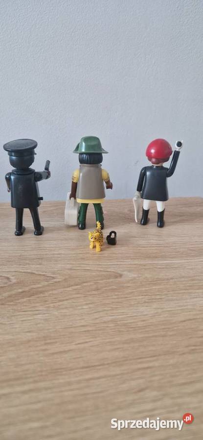 figurki playmobil 3 zestaw 4580 policjant badacz Kraków