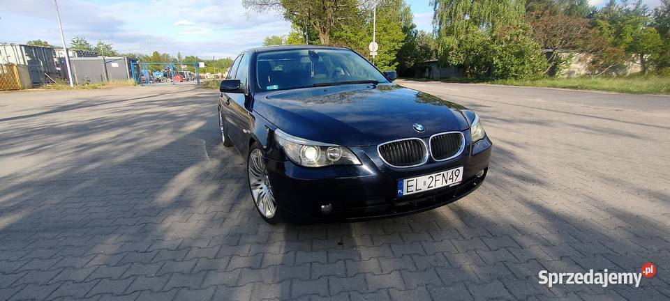 BMW E60 530i M54 Automat Bogate Wyposażenie automatyczna Łódź