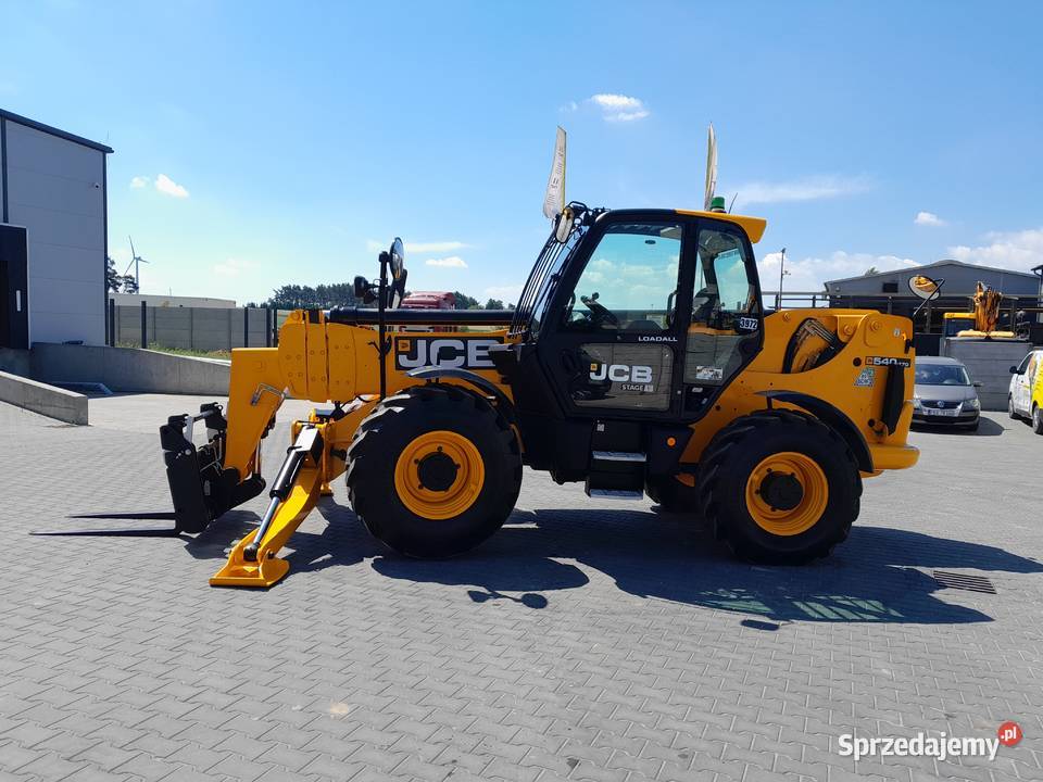 ŁADOWARTKA TELESKOPOWA 17 METRÓW JCB 540170 Dźwigi, podnośniki Krotoszyn