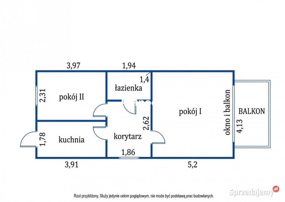 2 pokoje z balkonemPuławy CurieSkłodowskiej Puławy sprzedam