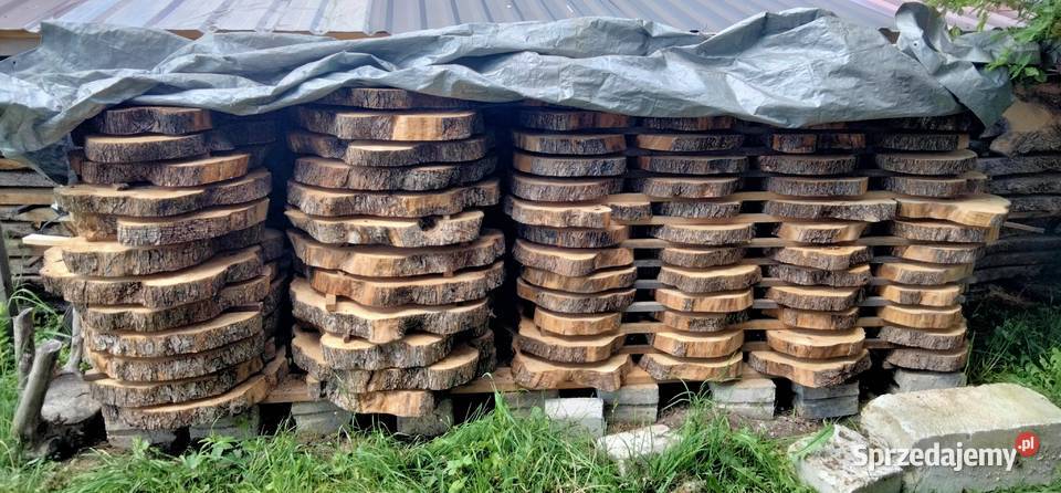 Oliwka drewno sezonowana plastry deski bale Mielec