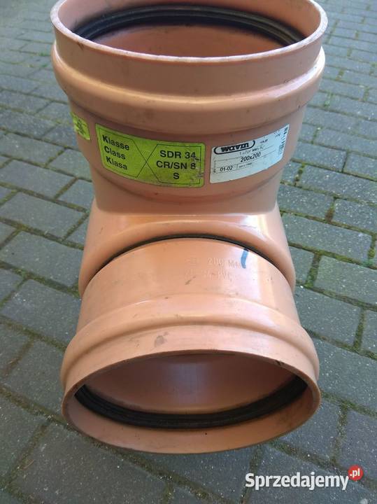 Trójnik kanalizacyjny PCV 20020090 PVC Jarocin