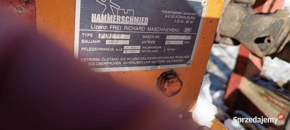 Kosiarka bijakowa mulczer Moszczenica