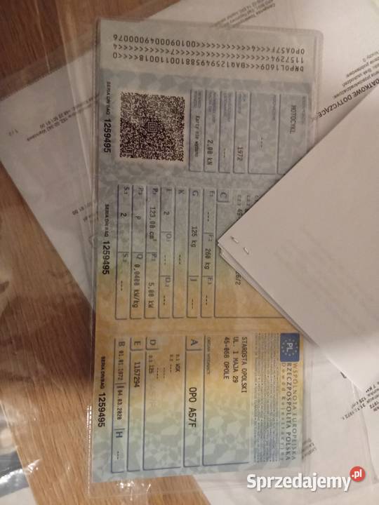 Wsk 3 125 zarejestrowana zamiana sprzedam