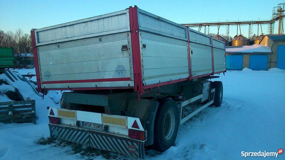 Przyczepa samochodowa ZORZI wywrotka 2 strony Wywrotki Łosice