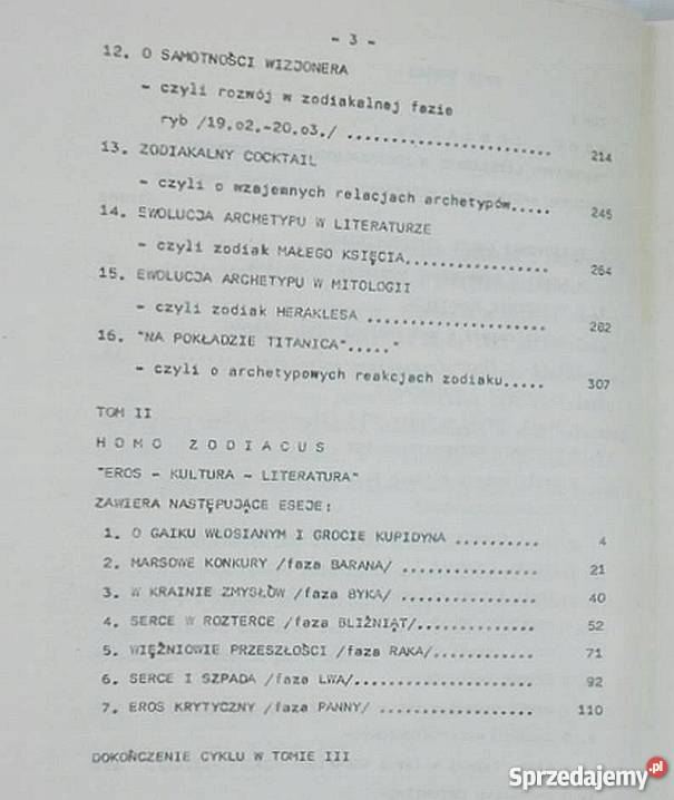 HOMO ZODIACUS TOM I II WERES LESZEK ezoteryka, magia, ufo Rzeszów
