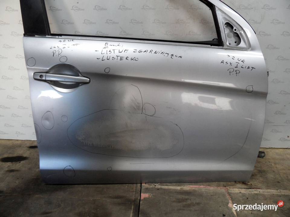MITSUBISHI ASX 11r drzwi prawe przód Motoryzacja