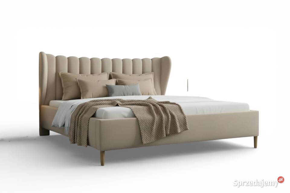Jasmine Łóżko tapicerowane podwójne 140x200 mazowieckie Siedlce