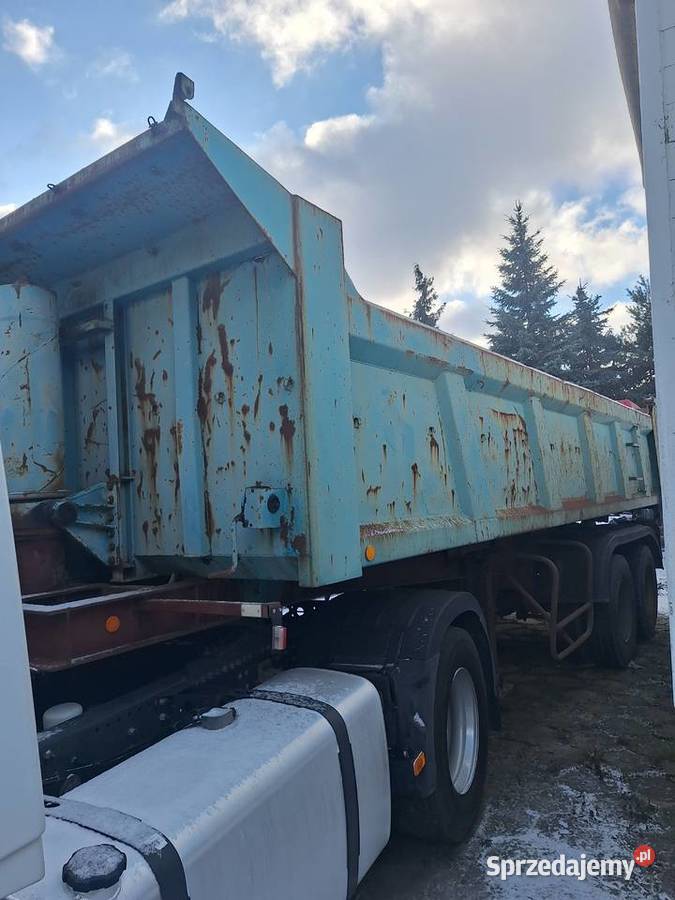 Naczepa wywrotka 2 osie bliźniak krótka resor Warszawa sprzedam