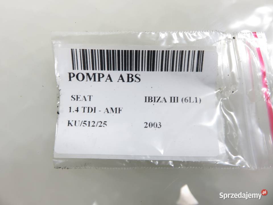 POMPA ABS SEAT IBIZA III 6L1 0265800003