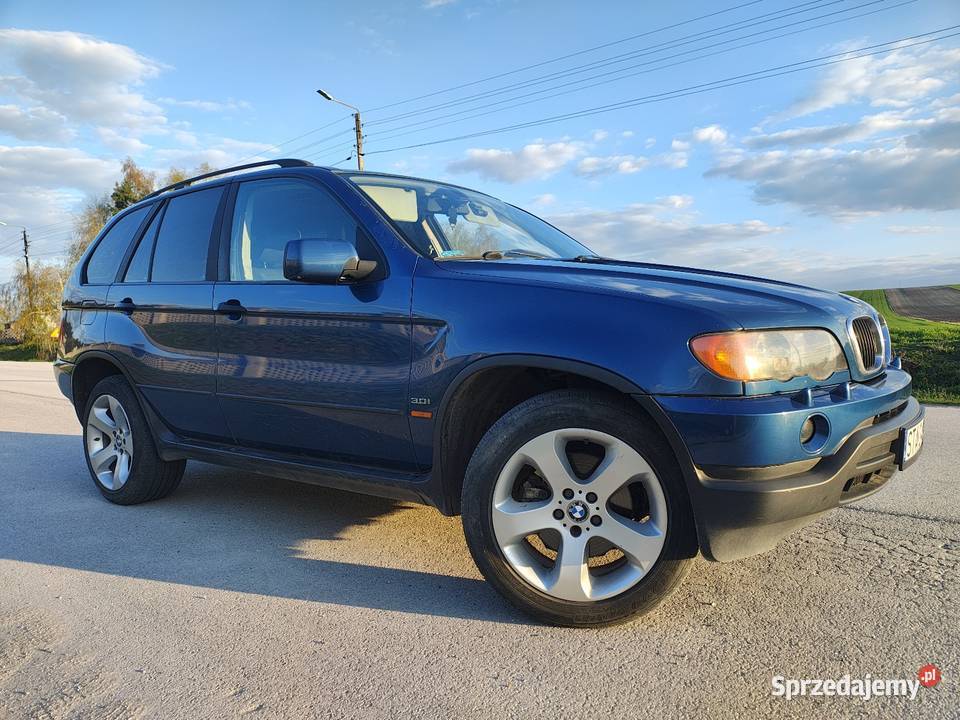 BMW X5 E53 4x4 30i LPG Hak xenon sportsitze poduszka powietrzna świętokrzyskie Jędrzejów