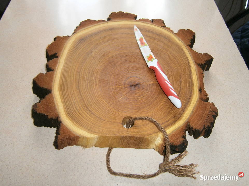 deska do krojenia z plastra drewna 34x34x3 Siedlce