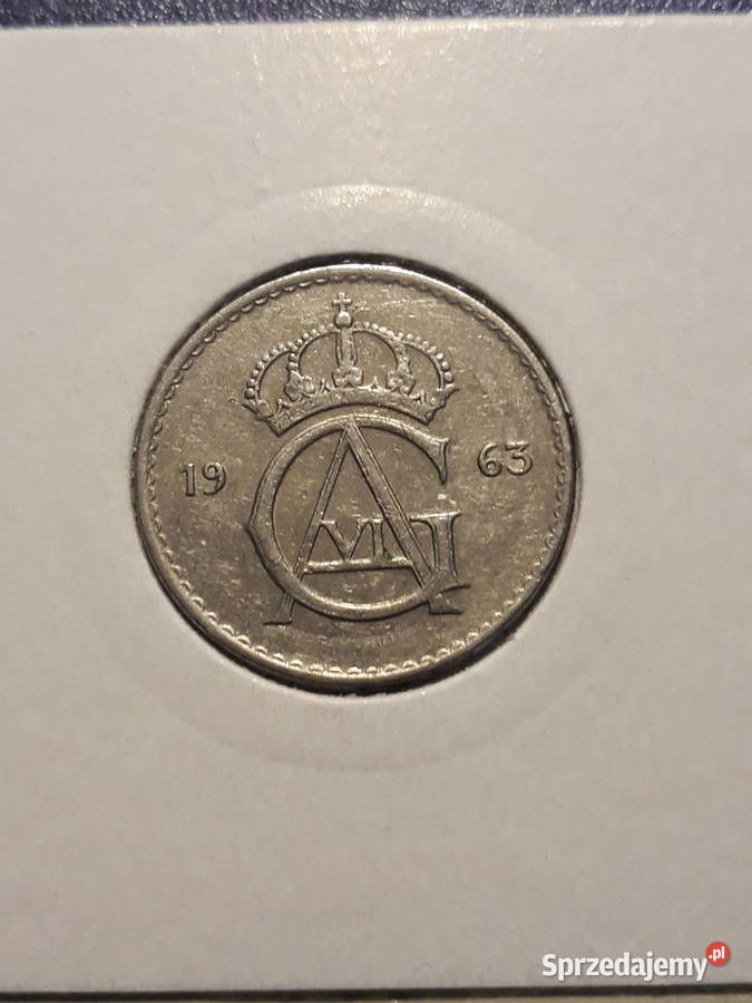 50 Ore Szwecja 1963 r Śliczne Konin