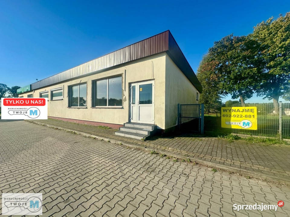Lokal 120m2 Strawczyn od podwórza