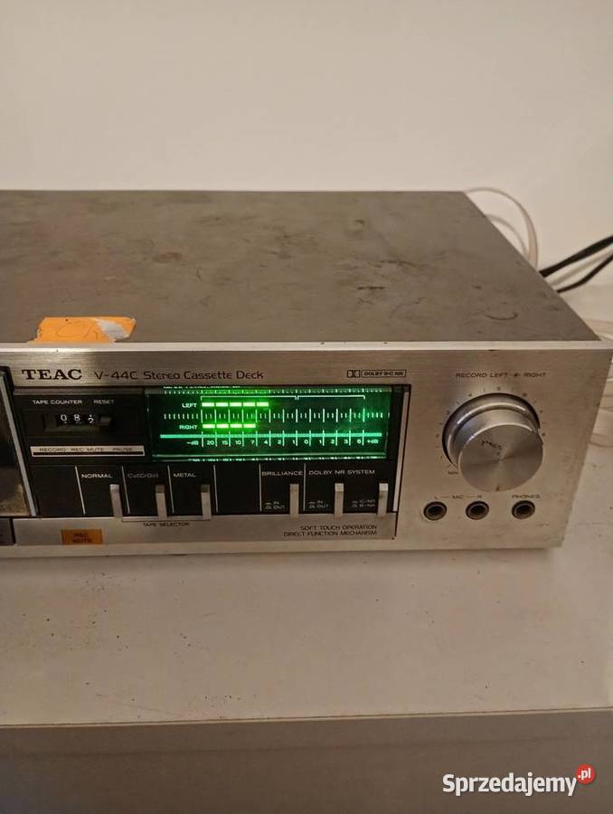 Magnetofon teac v44c Grodków sprzedam