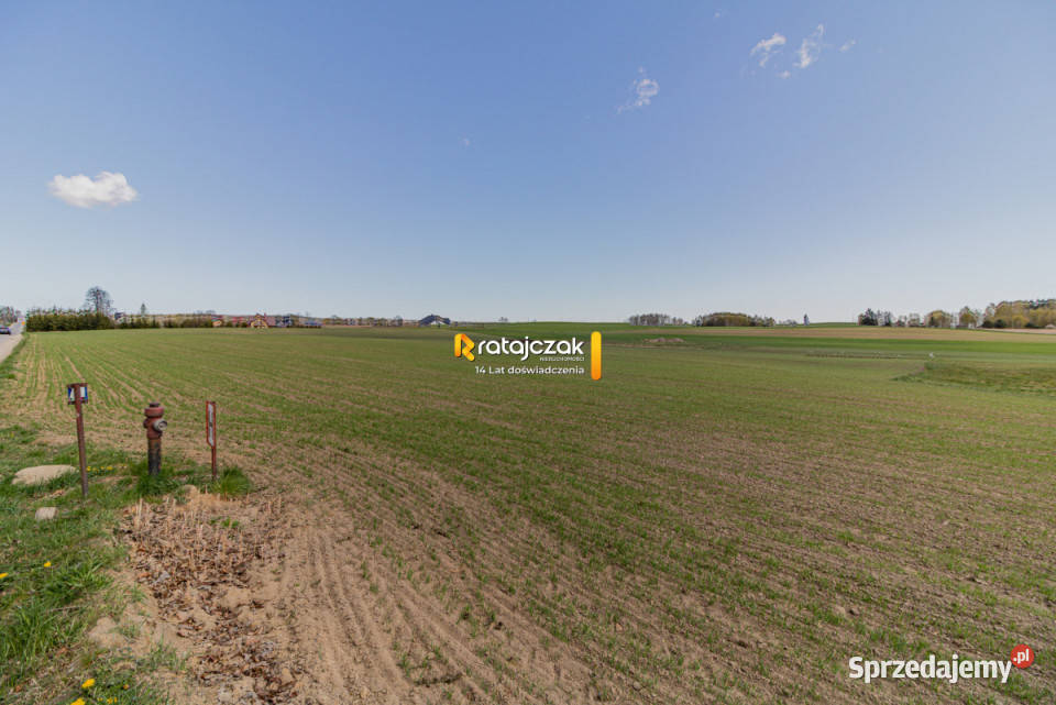 sprzedaży gruntu Otomino 1100m2 Sprzedaż pomorskie