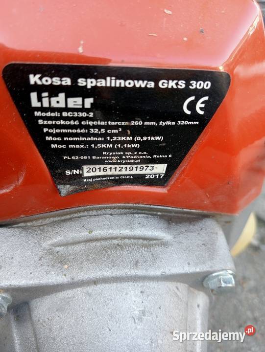 Piły łańcuchowe spalinowe 2 x kosa spalinowa Jaworzno