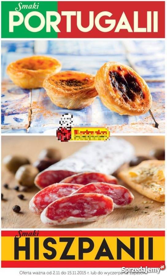 SMAKI PORTUGALII SMAKI HISZPANII PRZEPISY Gorzów Wielkopolski sprzedam