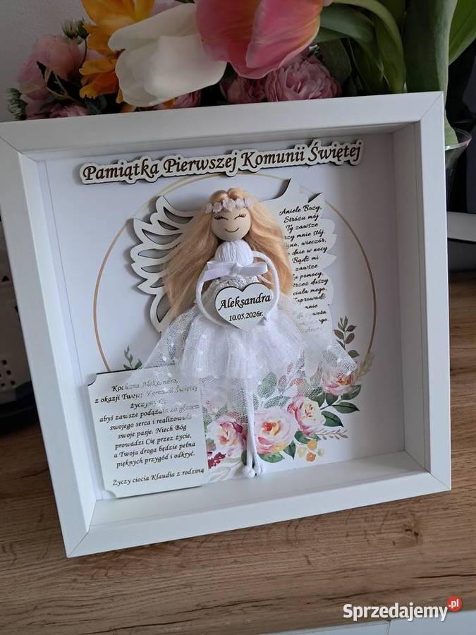 Pamiątka Pierwszej komunii świętej Dla Dziecka mazowieckie Siedlce