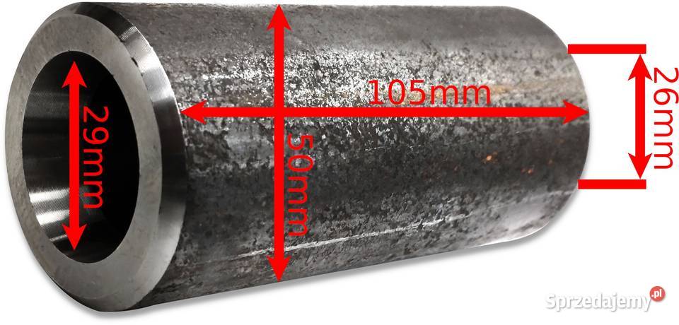 TULEJKA TULEJA ŁADOWACZA KROKODYLA ZĘBA 880 mm Solec Kujawski