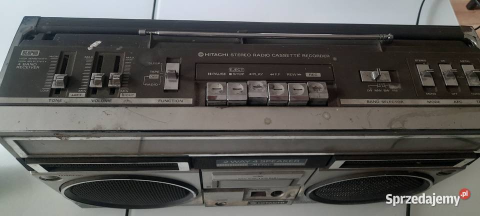 Stare radio hitachi trk7250e Tarnowskie Góry
