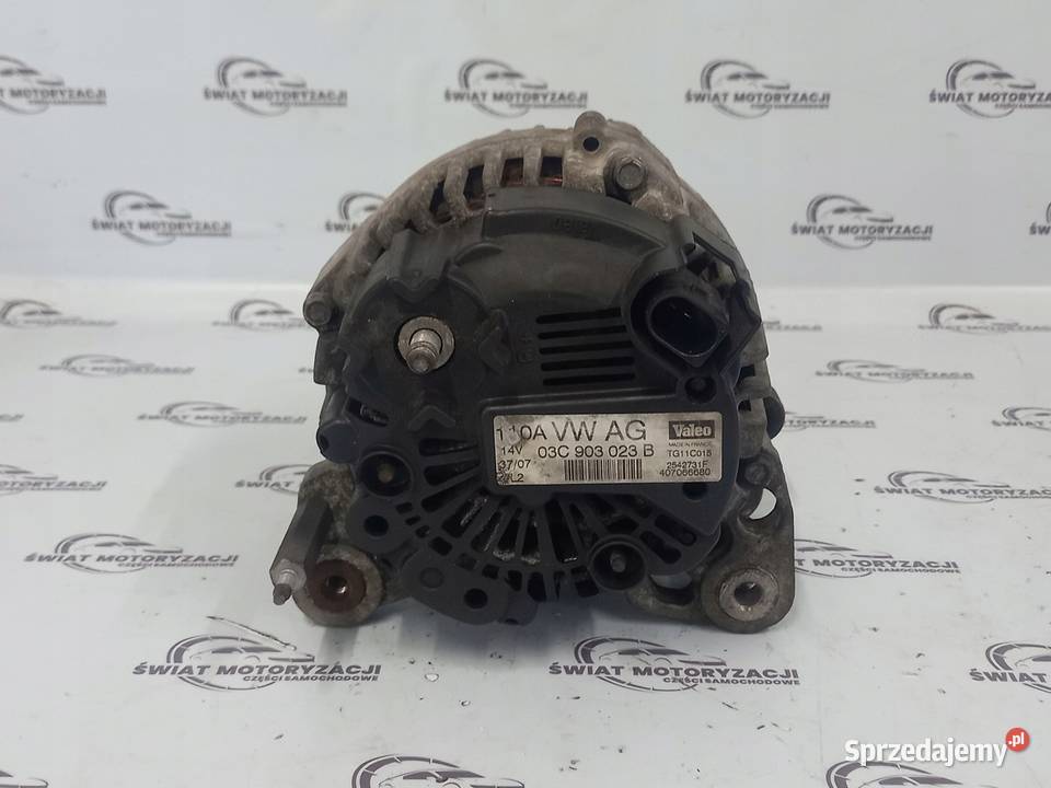 GOLF PLUS 08r 16 BLF 114 172 alternator Kielce sprzedam