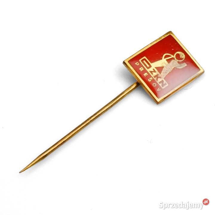 ZKN Presov 15 Pozłacany Metal Przypinka Szczecin