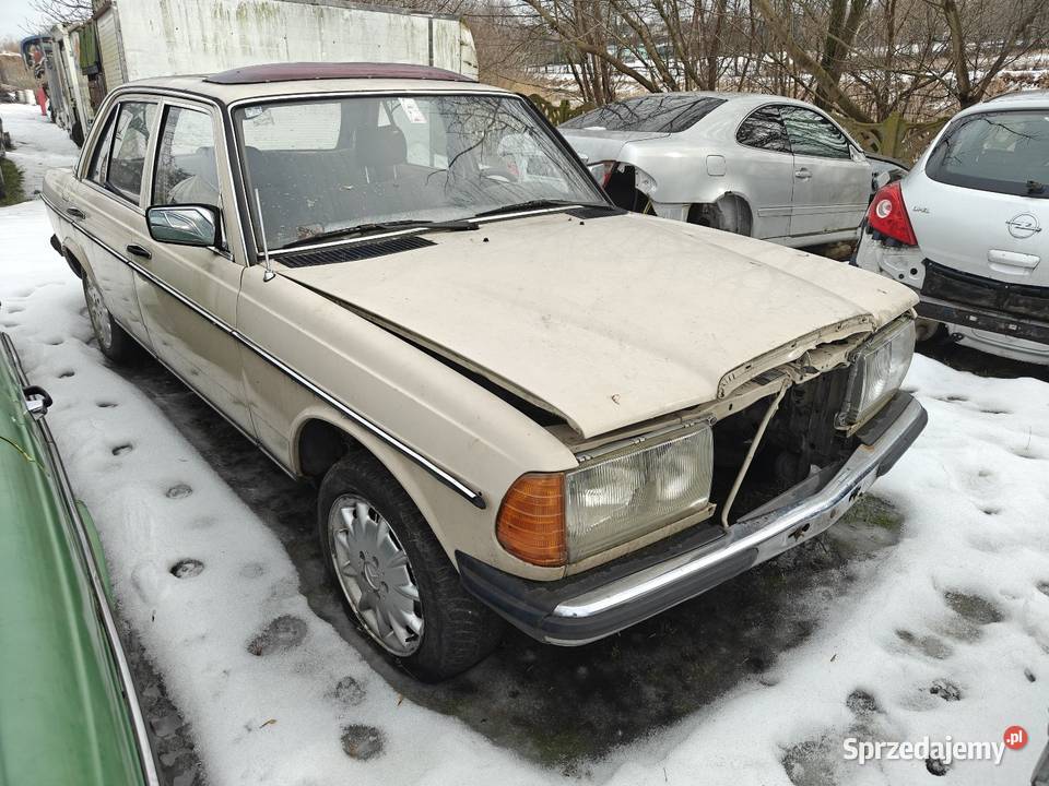 Mercedes w123 beczka 240d 84r karoseria bez Przytyk