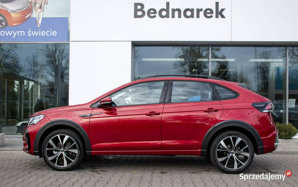 Volkswagen Taigo RLine Plus 15 TSI 150 DSG DEMO światła przeciwmgielne Samochody osobowe Łódź