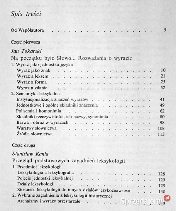 Zarys leksykologii i leksykografii polskiej Chełm