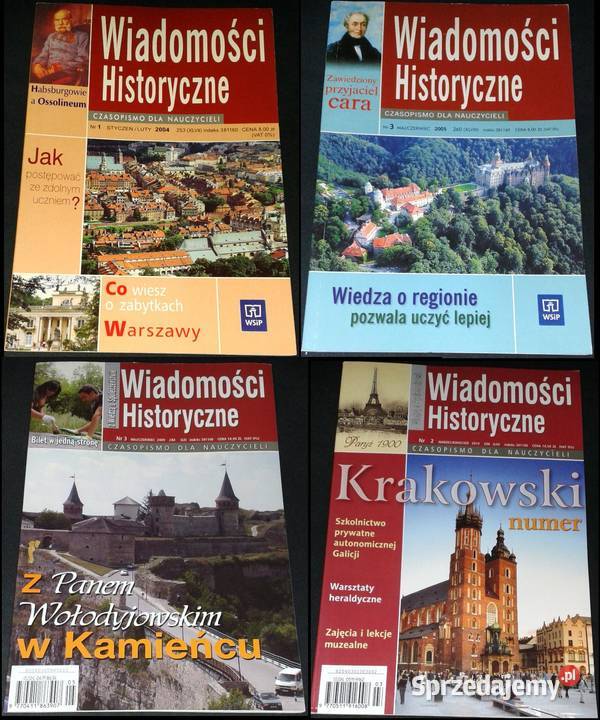 Waidomosci historyczne Czasopismo nauczycieli 4