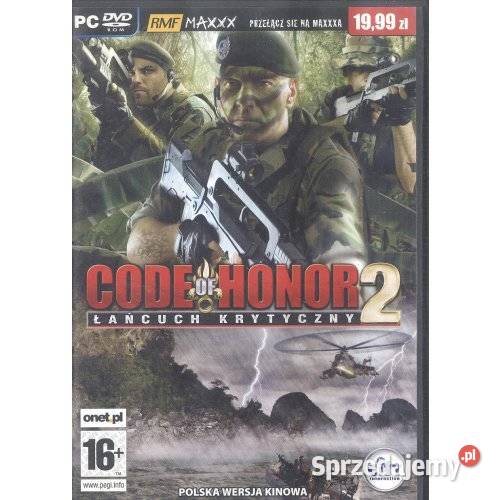 Code of Honor 2 Łańcuch krytyczny polska śląskie sprzedam